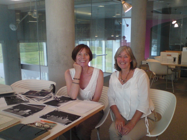 Summer visitors to the Laban Archive